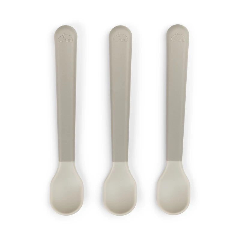 Done By Deer Foodie Easy-grip Babyske 3-pak Sand
