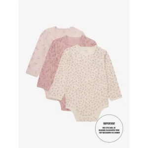 Pippi Body L/Æ - 1 stk. - Assorteret - Lightrose