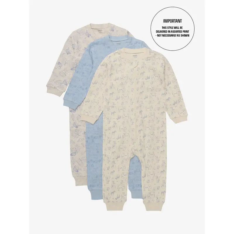 Pippi Natdragt m. Lynlås – 1. stk – Assorteret – Dreng – 92