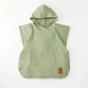 Cloby UV Poncho Olive Green (3-5 år)