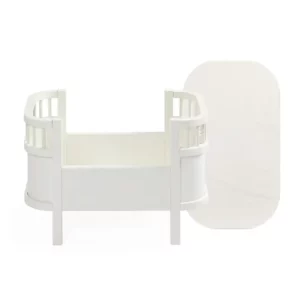 Sebra Dukkesengen, classic white inkl. madras