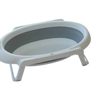 Badekar foldbar - 30 l. - hvid/grå