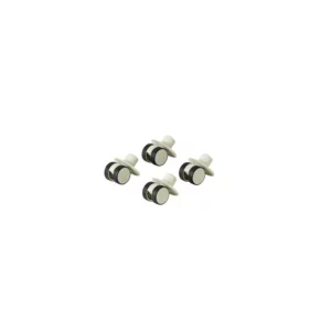 Modu 4 x Swirly wheels Dusty Green