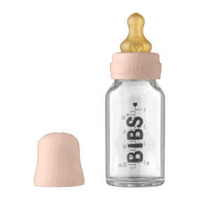 Bibs Glassutteflaske - Latex 110ml Blush