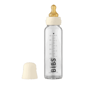 Bibs Glassutteflaske - Latex 225ml Ivory