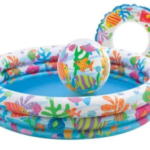 Intex Poolset med Fisk