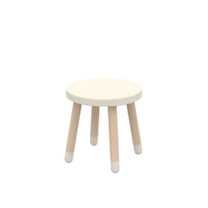 Flexa DOTS taburet Ø30x30cm  Cream White