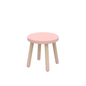 Flexa DOTS taburet Ø30x30cm Blushing Pink