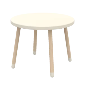 Flexa DOTS bord Ø60x47cm Cream White
