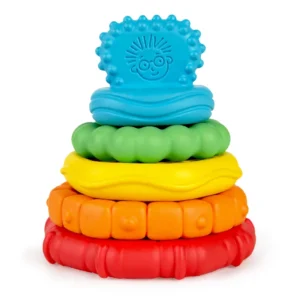 Baby Einstein Stack & Teethe multi-tekstur legesæt med bideringe