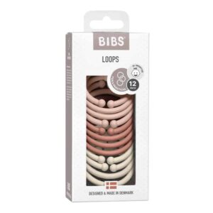 BIBS LOOPS Blush/Woodchuck/Ivory