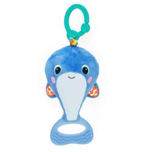 Whale-a-roo™ pull & shake aktivitets-hval