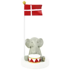 Kids By Friis Bordflag, elefant med tromme