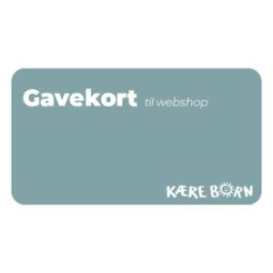 Gavekort til webshop