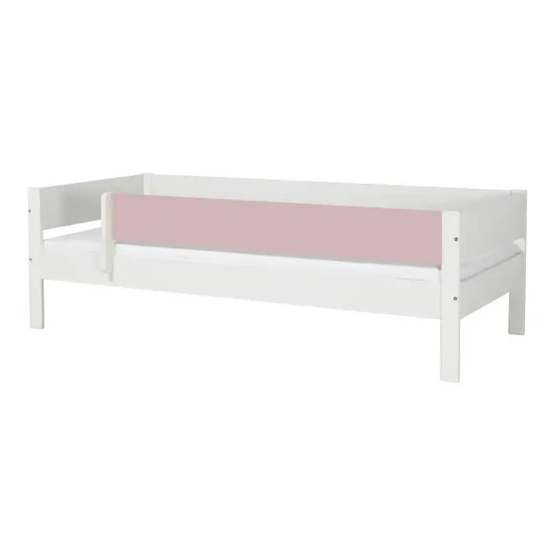 Amon Enkeltseng med Sengehest i Dusty Rose