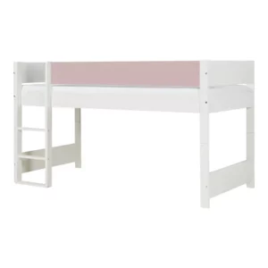 Argos Halvhøjseng med sengehest i Dusty Rose