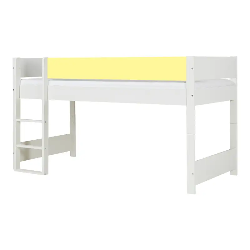 Argos Halvhøjseng med Sengehest i Sunny Yellow