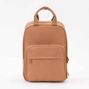 Bizzi Growin RucPOD® Pusletaske og rejseseng - Vegan Leather - Porcini