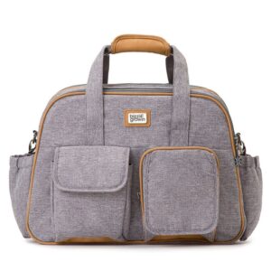 Bizzi Growin POD® Pusletaske og rejseseng -  Windsor Grey