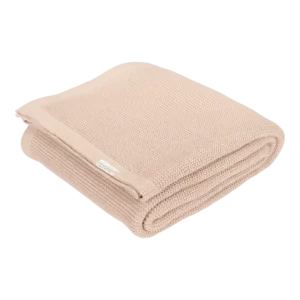 Little Dutch - Strikket Tæppe 110x140 - Beige
