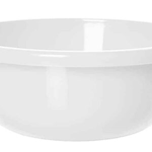 VASKEFAD RUND 2,5 L. HVID