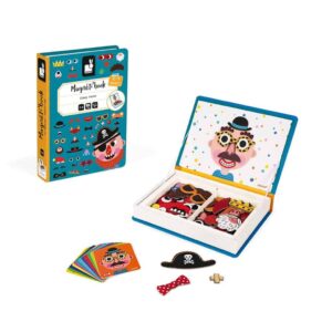 Janod Boy’s Crazy Faces Magnetibook