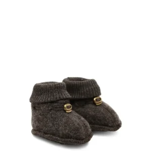 Mikk-Line Uldfutter - Dark Brown Melange
