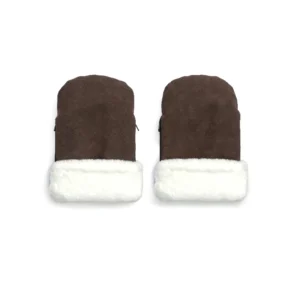 KONG.WALTHER Østerbro Handsker Brown faux suede